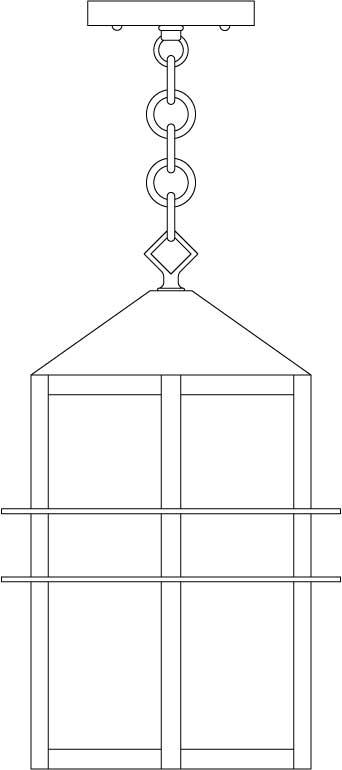 7&#34; bexley pendant