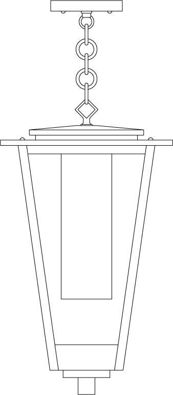 10&#34; brighton pendant