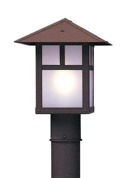 9&#34; evergreen post mount with classic arch overlay