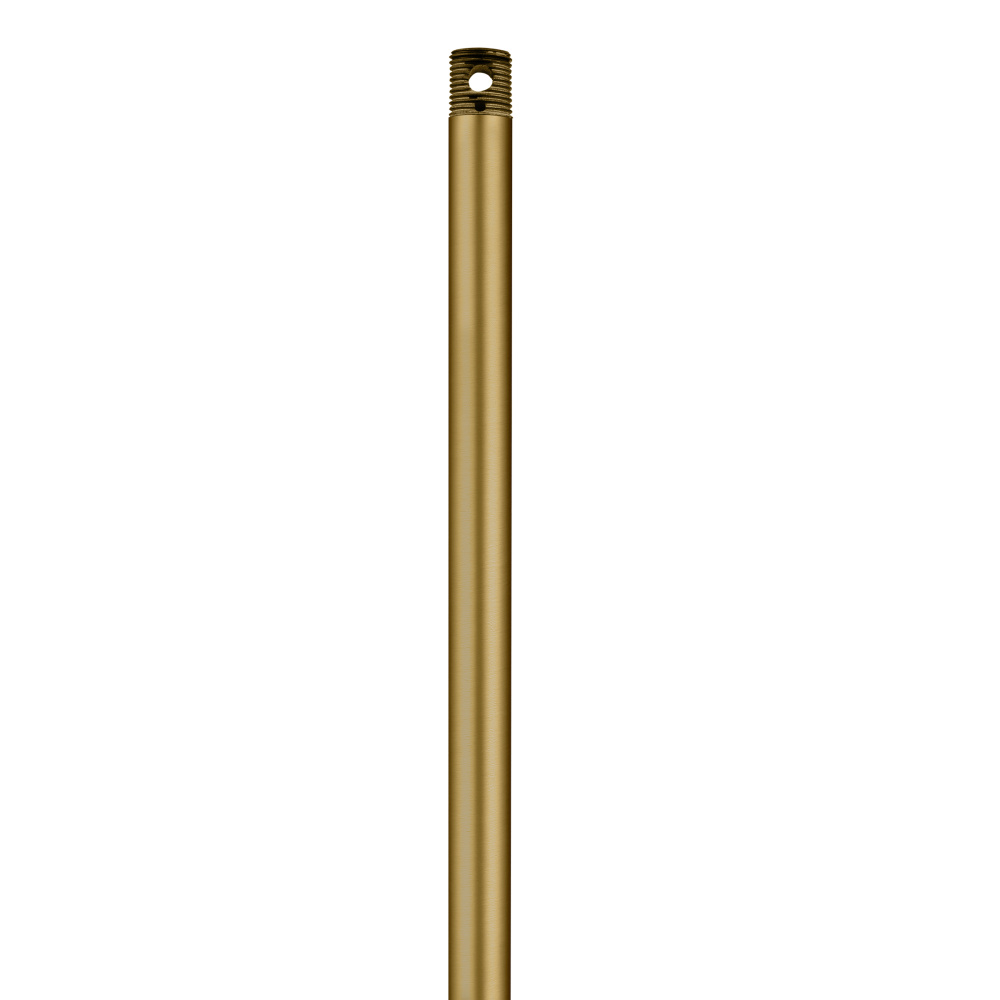 60&#34; Threaded Downrod - Burnished Brass