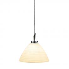 Jesco QAP125-WH/SN - Quick Adapt Low Voltage Pendant