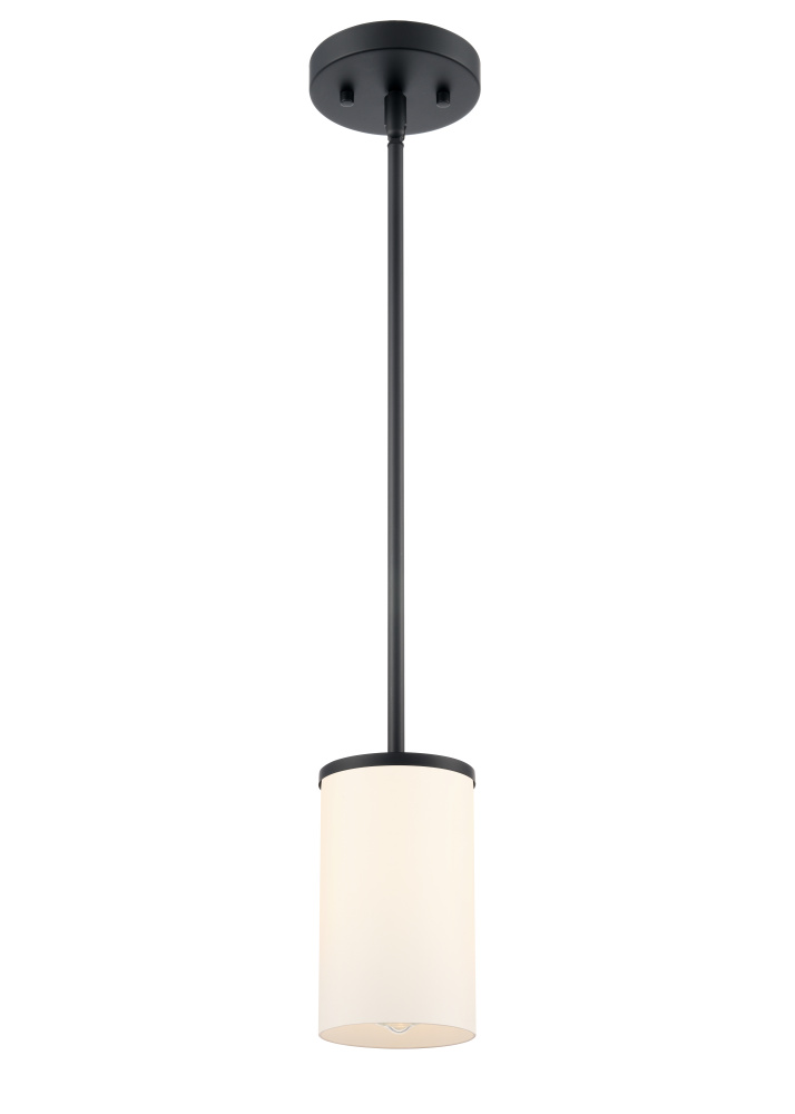 Verlana 5&#34; 1-Light Mini Pendant - Matte Black