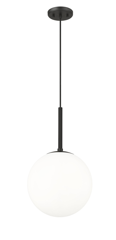 Kairo 12&#34; Wide 1-Light Pendant - Matte Black