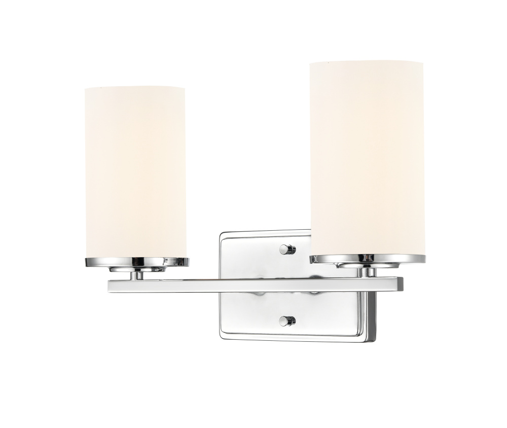 Verlana 14&#34; 2-Light Vanity - Chrome