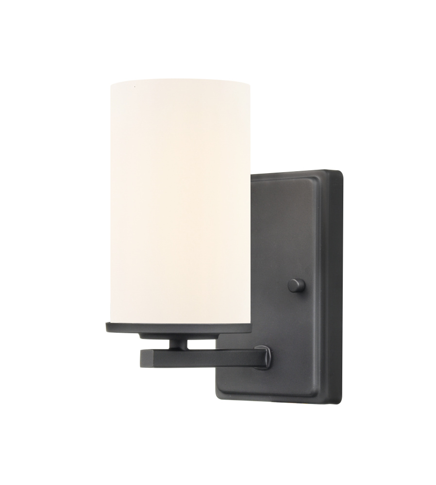 Verlana 8.75&#34; High 1-Light Wall Sconce - Matte Black