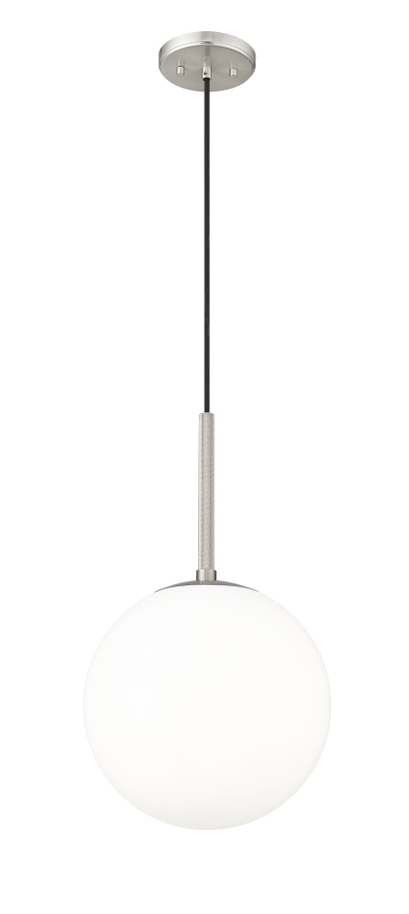 Kairo 12&#34; Wide 1-Light Pendant - Brushed Nickel