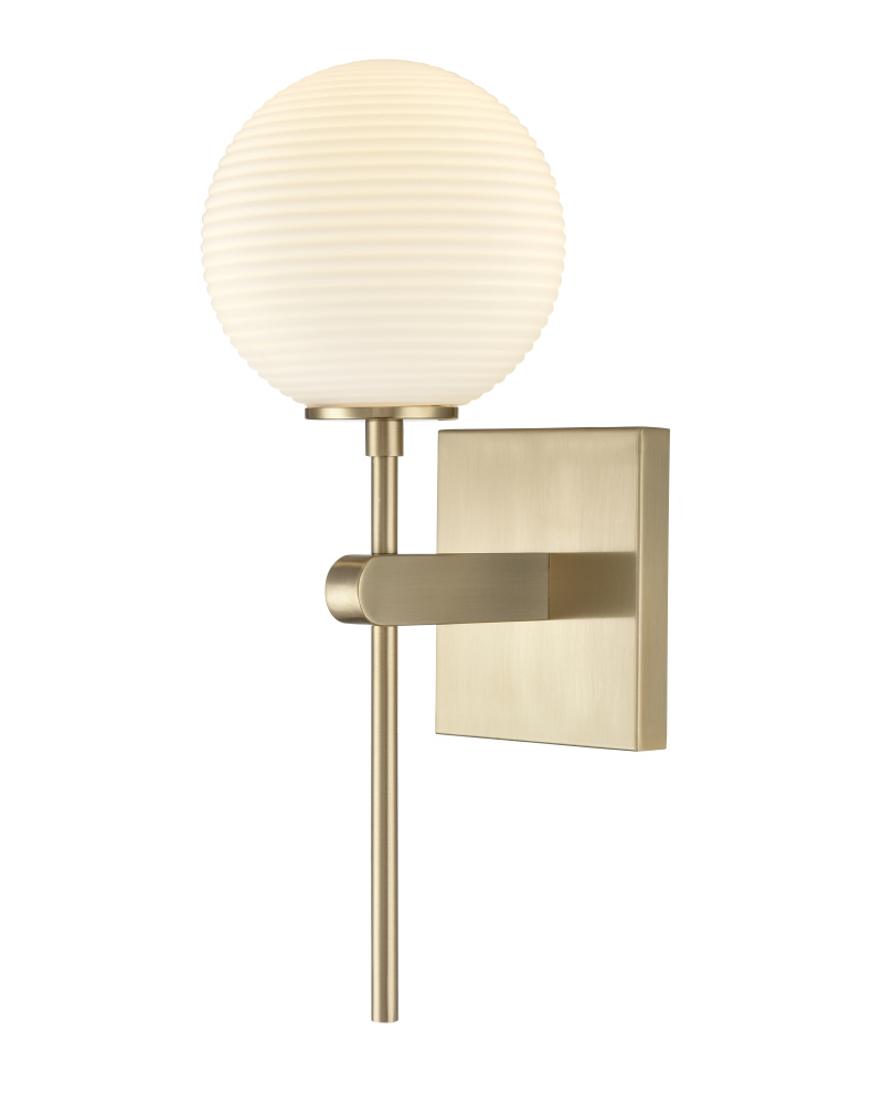 Coretta 6&#34; Wide 1-Light Vanity - Modern Gold