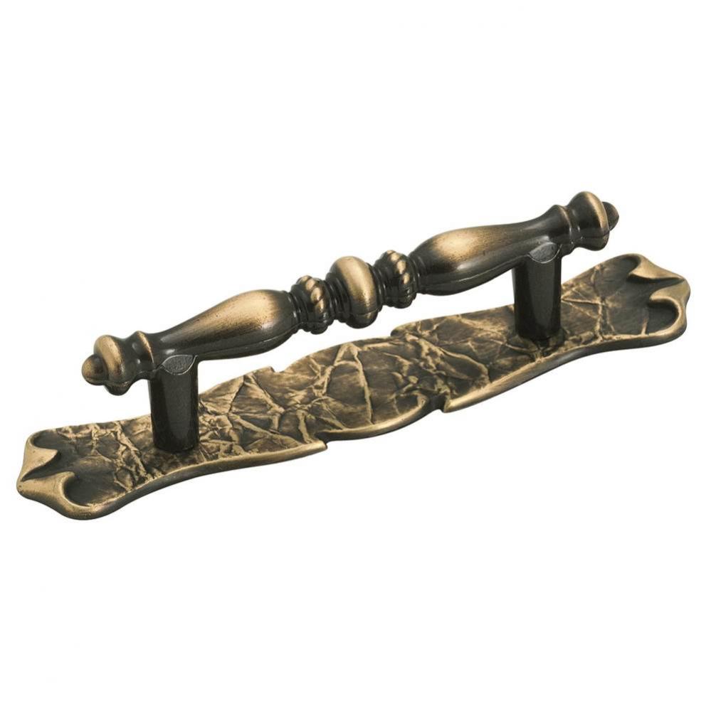 Allison Value 3 in (76 mm) Center-to-Center Antique English Cabinet Pull/Backplate