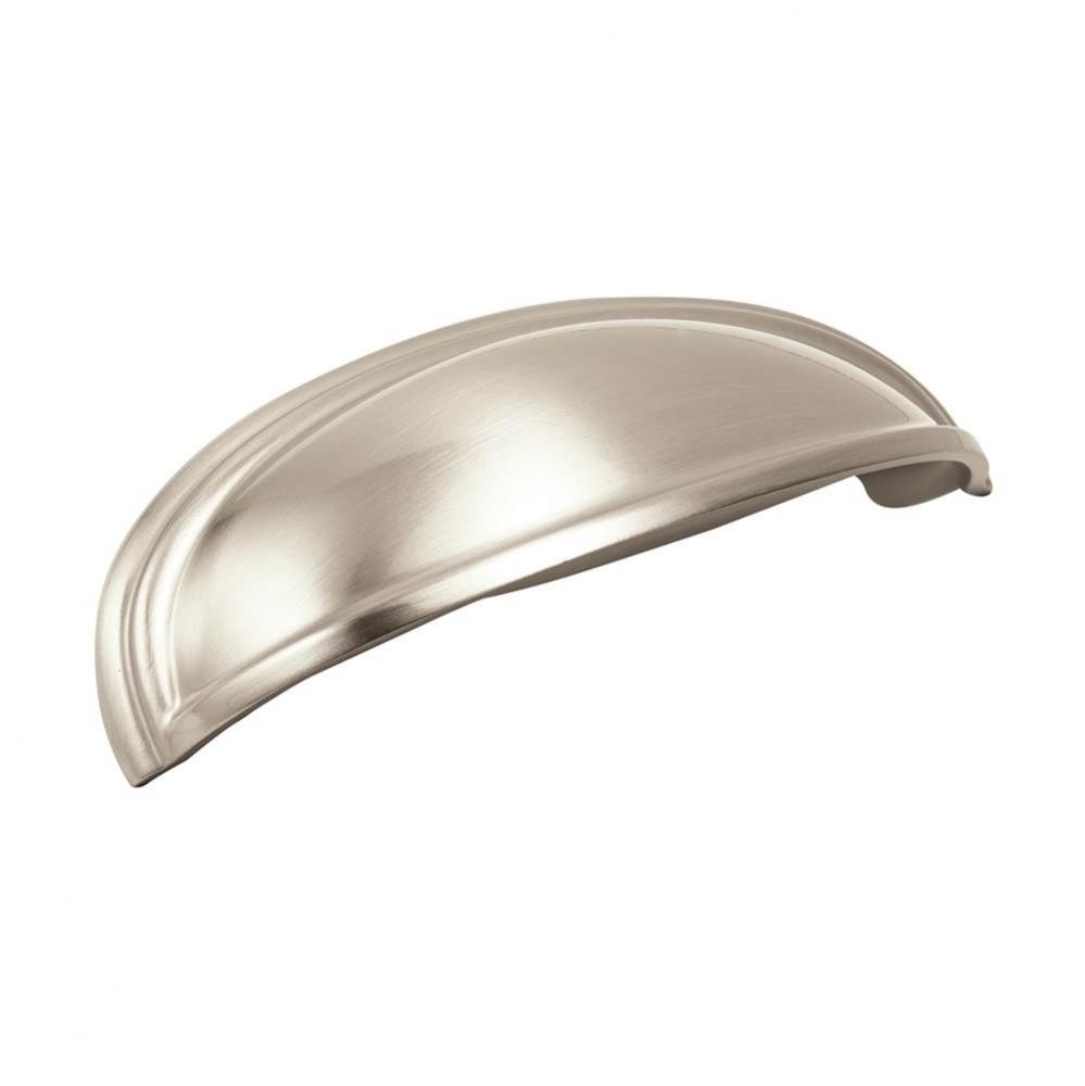 Ashby 4 in (102 mm) and 3 in (76 mm) Center-to-Center Satin Nickel Cabinet Cup Pull