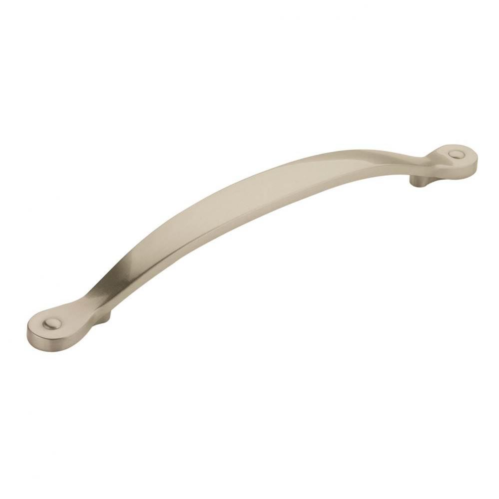 Inspirations 6-5/16 in (160 mm) Center-to-Center Satin Nickel Cabinet Pull