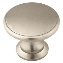 Amerock BP14662G10 - Hint of Heritage 1-3/4 in (44 mm) Diameter Satin Nickel Cabinet Knob