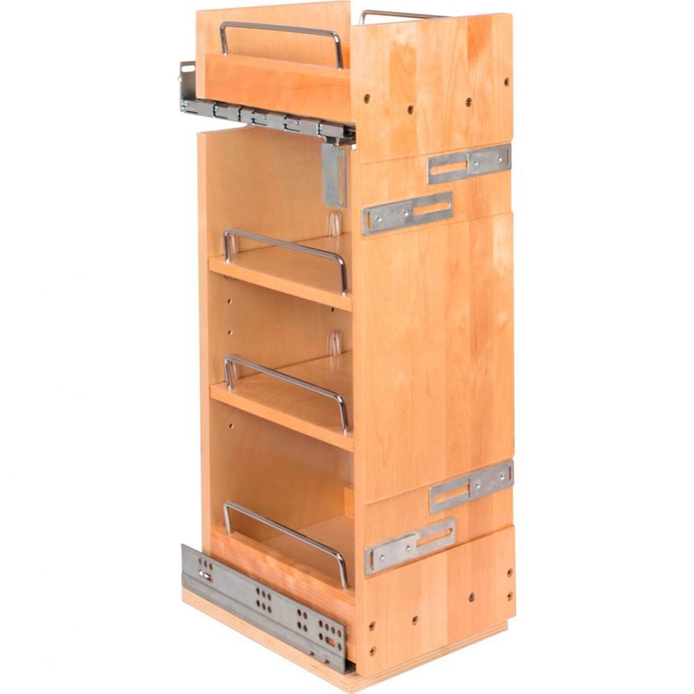 8&apos;&apos; Wide 24&apos;&apos; Tall &apos;&apos;No Wiggle&apos;&apos; Soft-close Wall Pullout