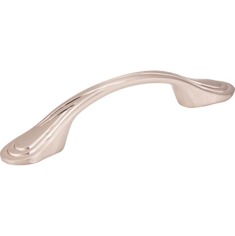 3&apos;&apos; Center-to-Center Satin Nickel Westbury Cabinet Pull