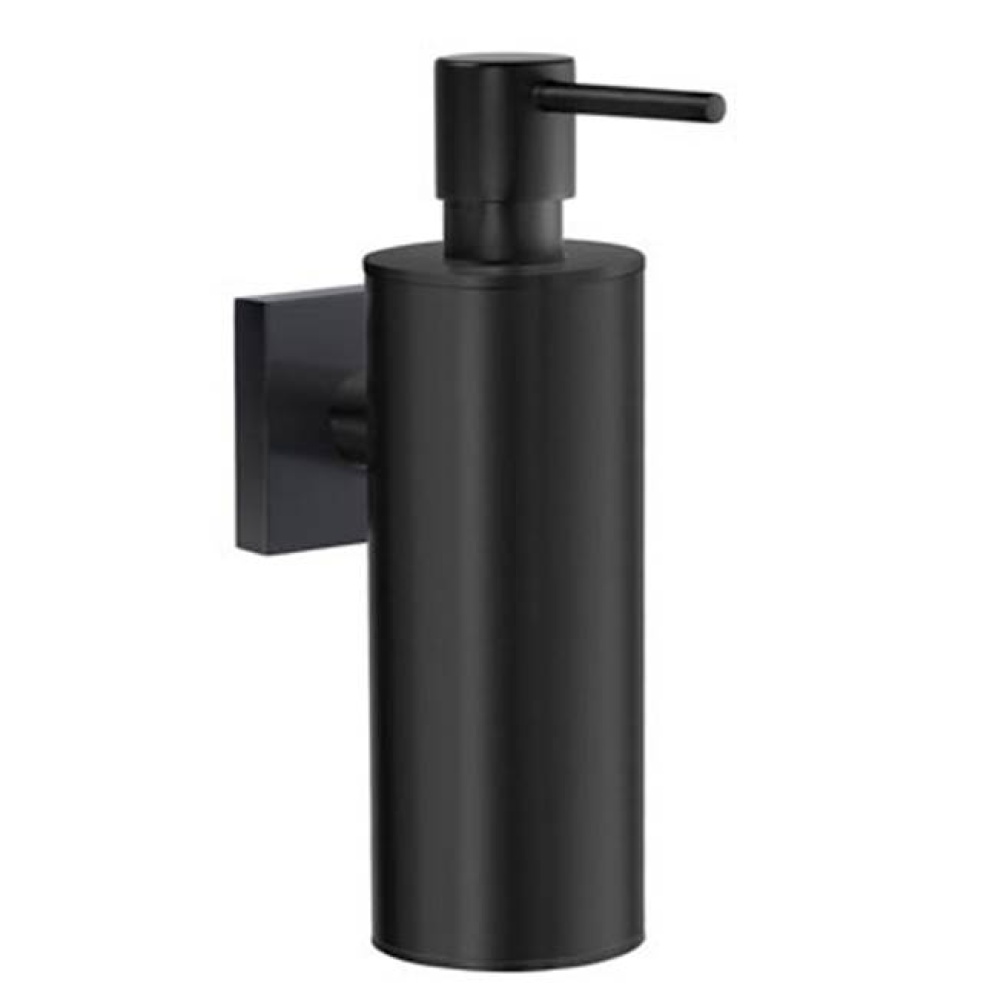 Soap Dispenser Matte Black Wall Mounted