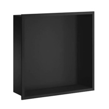 Smedbo DB5022 - Shower Niche Black Stainless Steel 12 X 12