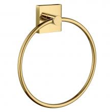 Smedbo RV344 - HOUSE TOWEL RING POLISHED BRASS