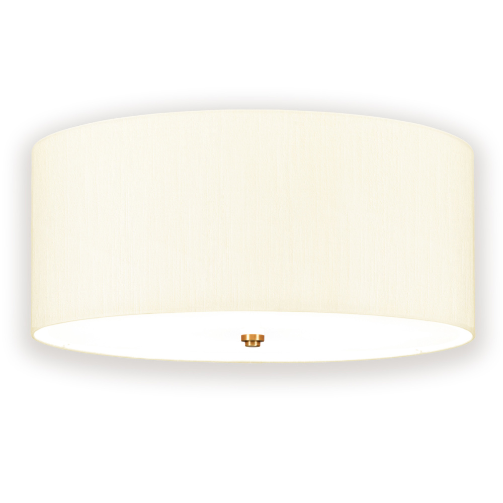 Fletcher 5 Light  22&#34; Flush Mount - Aged Brass