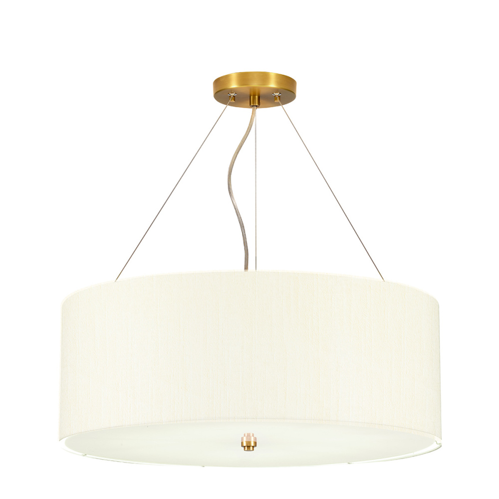 Pearce 5 Light  22&#34; Pendant - Aged Brass