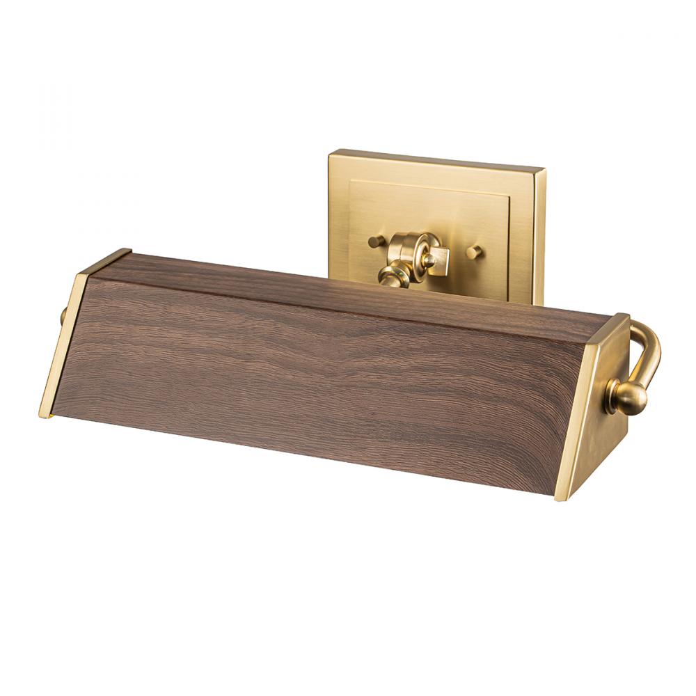 Cade Medium Picture Light in Medium Oak