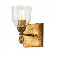 Lucas McKearn bb1000g-1-f1g - Felice 1 Light Vanity in Antique Gold