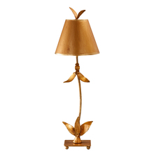 Lucas McKearn ta1183 - Red Bell Gold Buffet Table Lamp