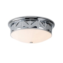 Lucas McKearn fm1300pc-17b - Epsilon 3 Light Flush Mount Polished Chrome