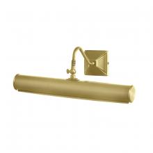 Lucas McKearn PL1-20 AB - Leo 2 Light Large Picture Light in Aged Brass