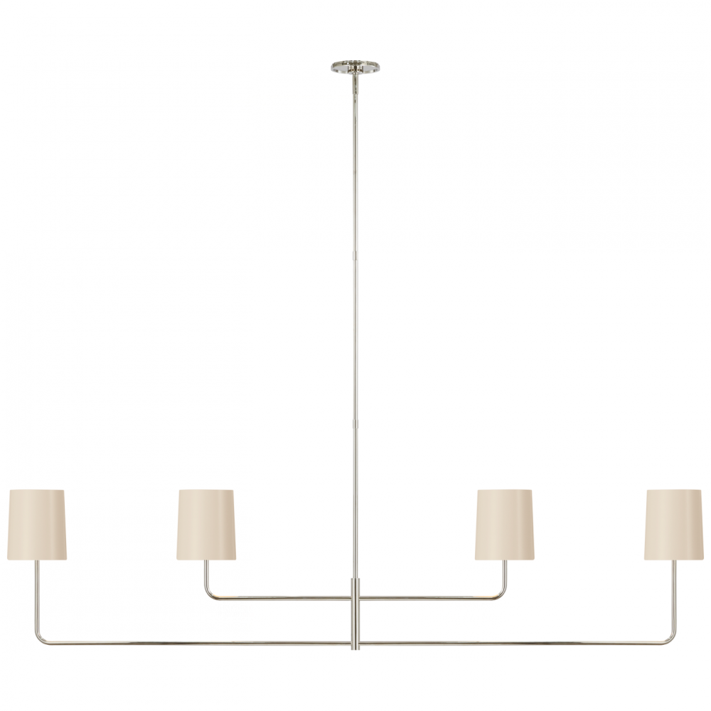 Go Lightly 70&#34; Four Light Linear Chandelier