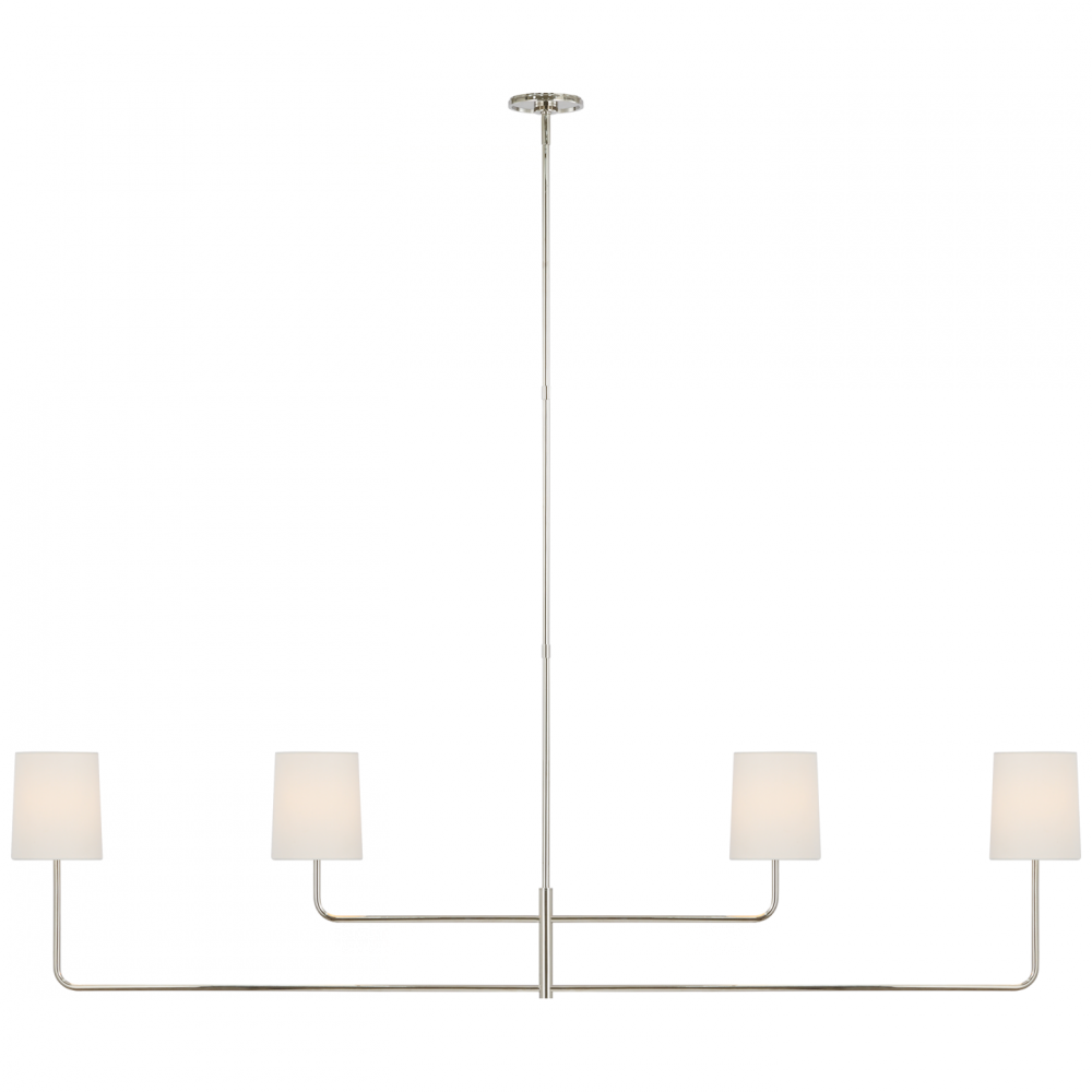 Go Lightly 70&#34; Four Light Linear Chandelier