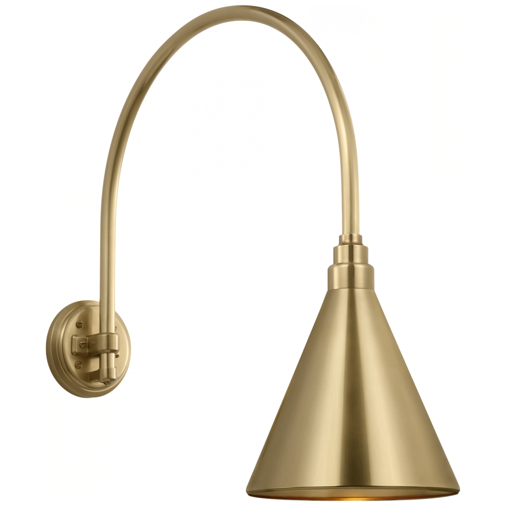 Academy 19.5&#34; Arched Mack Barn Light