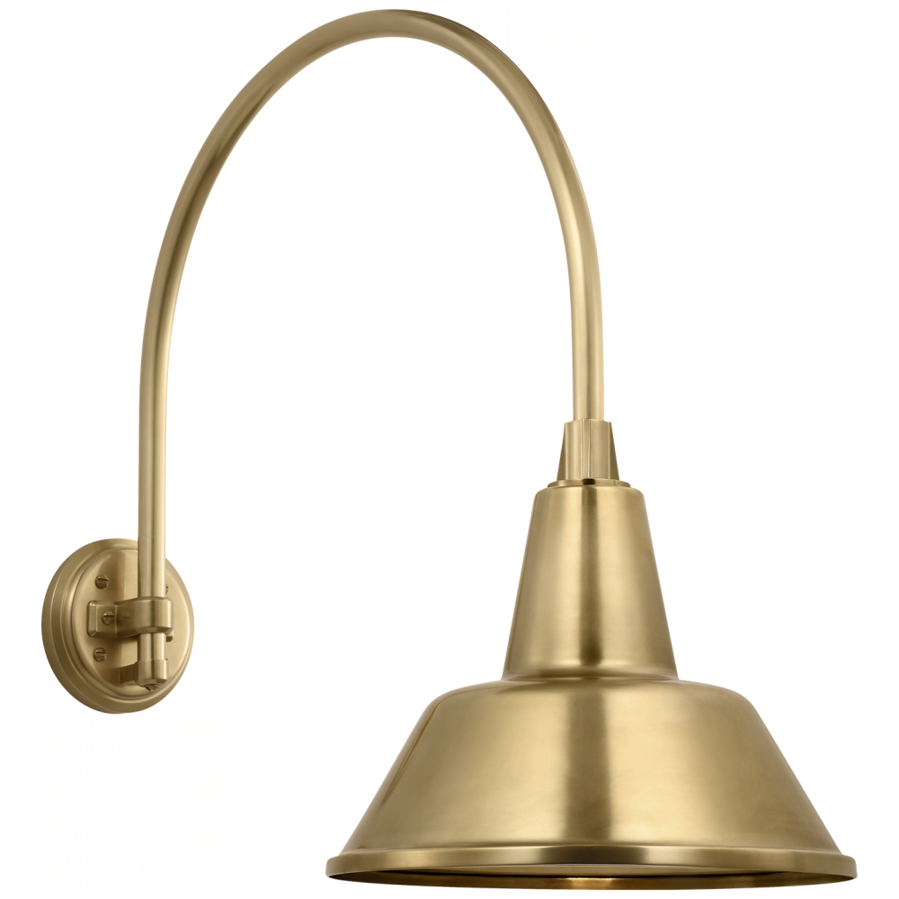 Academy 19.5&#34; Arched Mack Barn Light