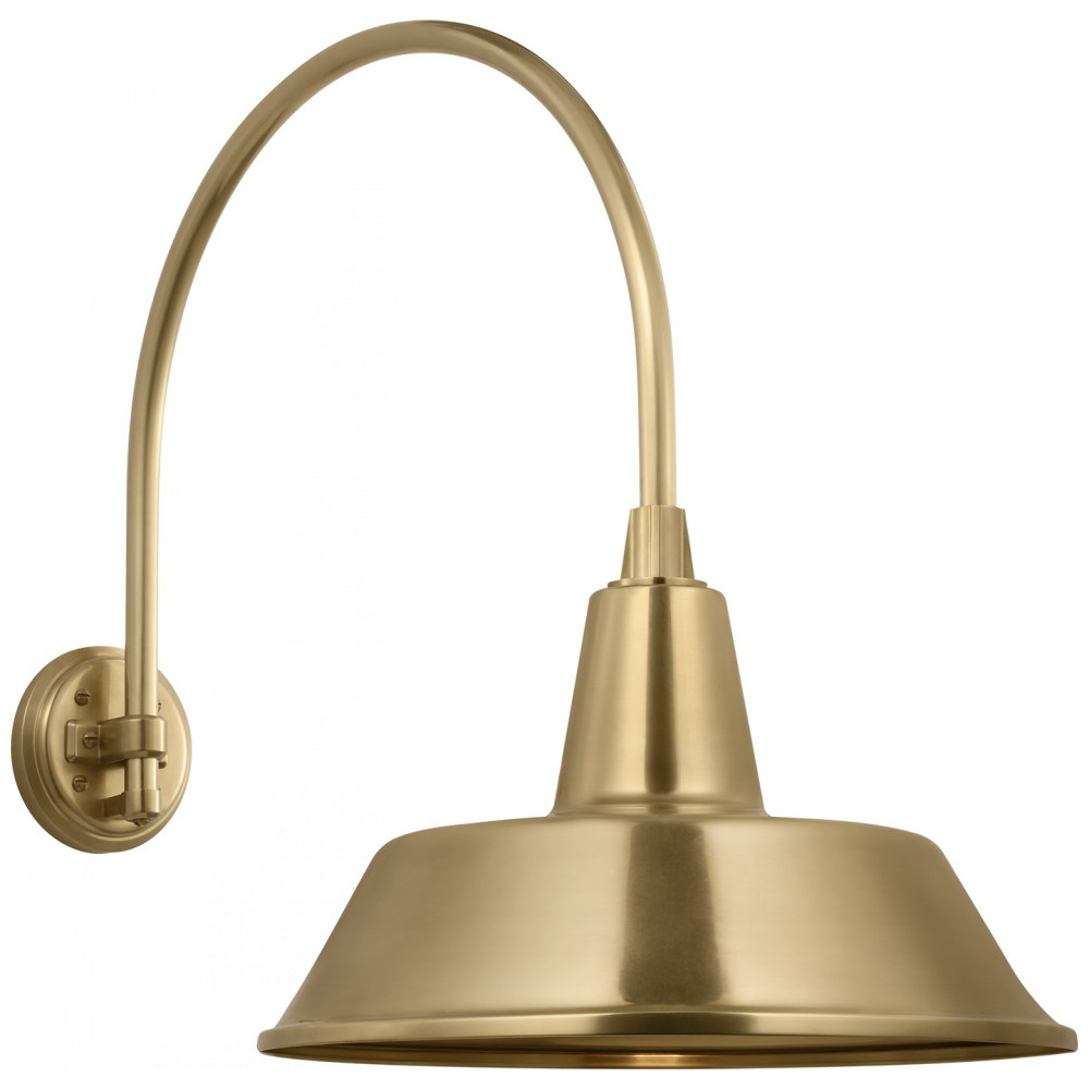 Academy 19.5&#34; Arched Mack Barn Light