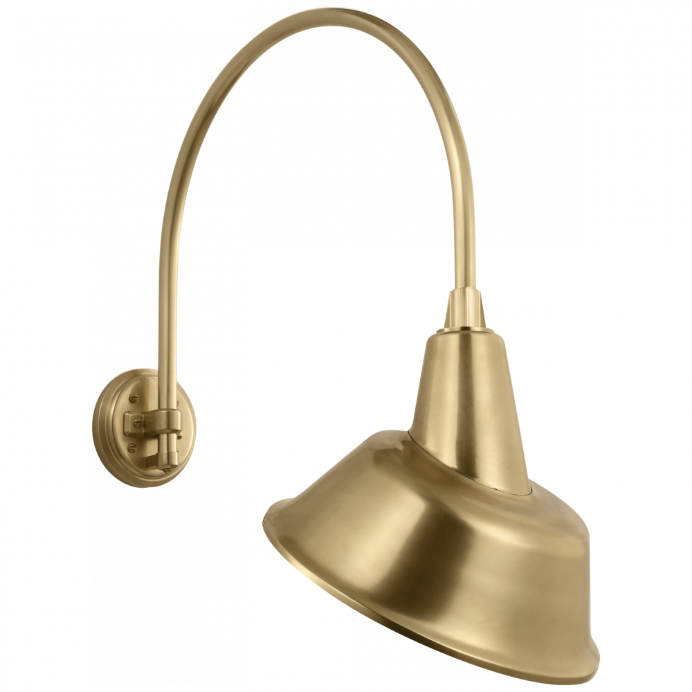 Academy 19.5&#34; Arched Mack Barn Light