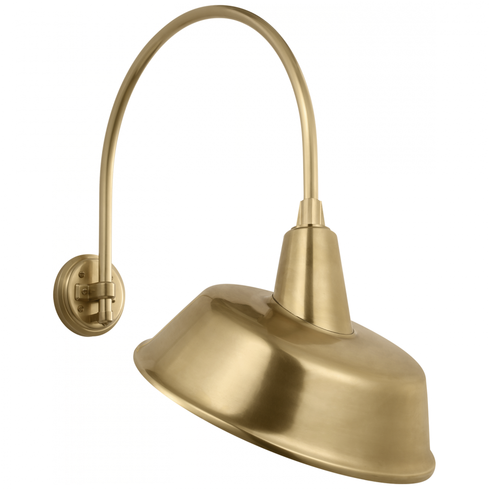 Academy 19.5&#34; Arched Mack Barn Light