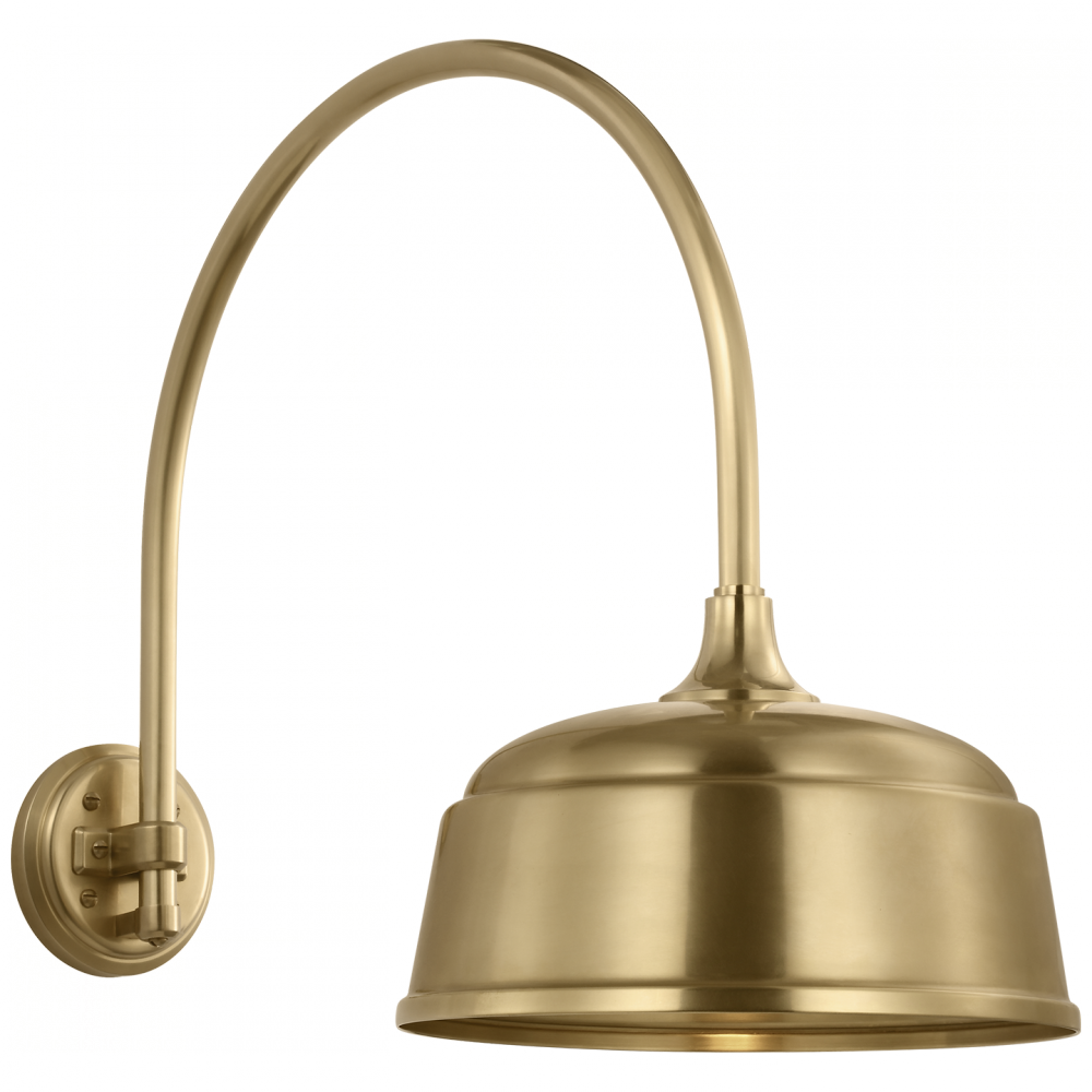 Academy 19.5&#34; Arched Mack Barn Light