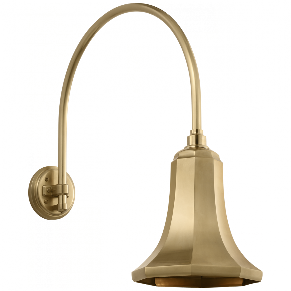 Academy 19.5&#34; Arched Mack Barn Light