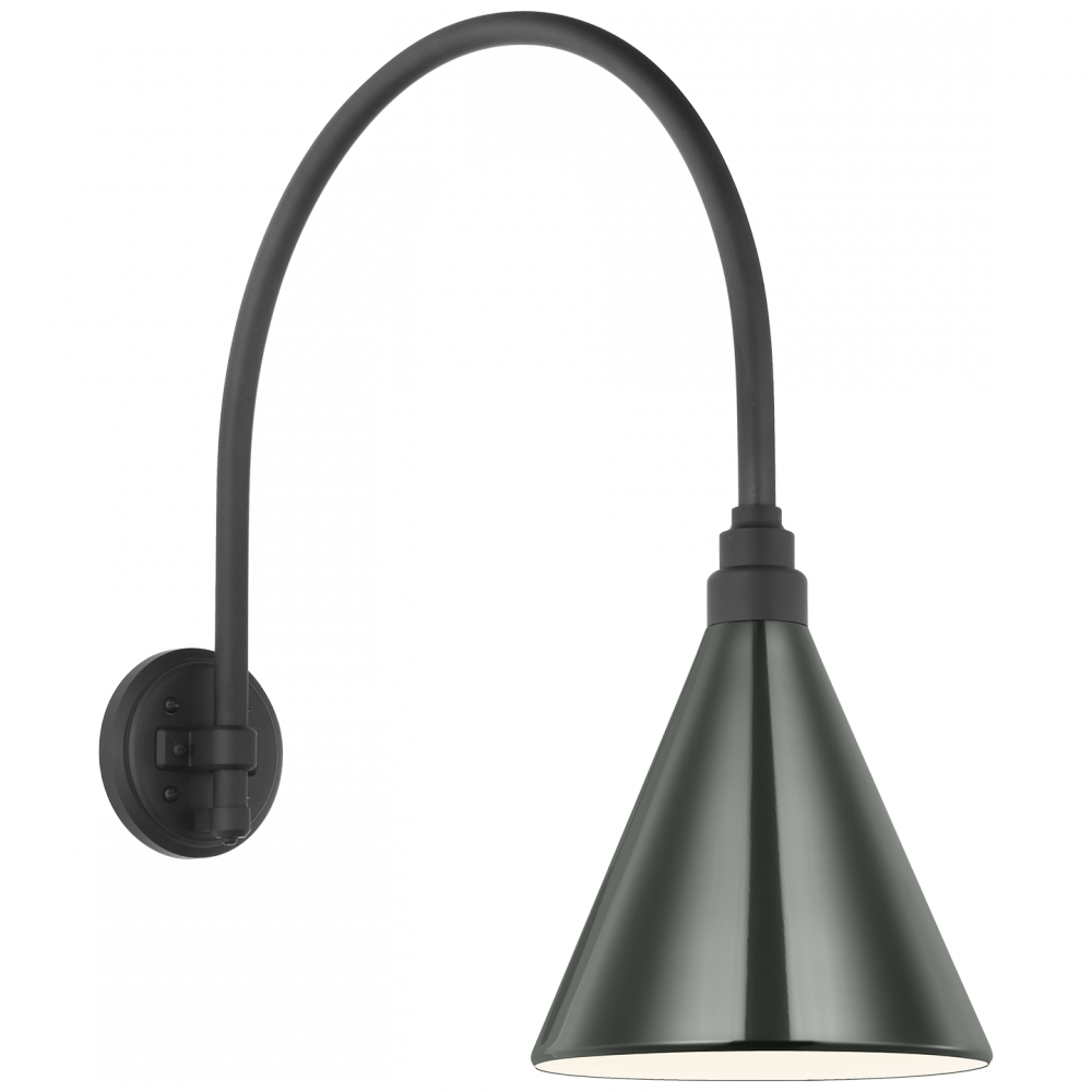 Academy 19.5&#34; Arched Mack Barn Light