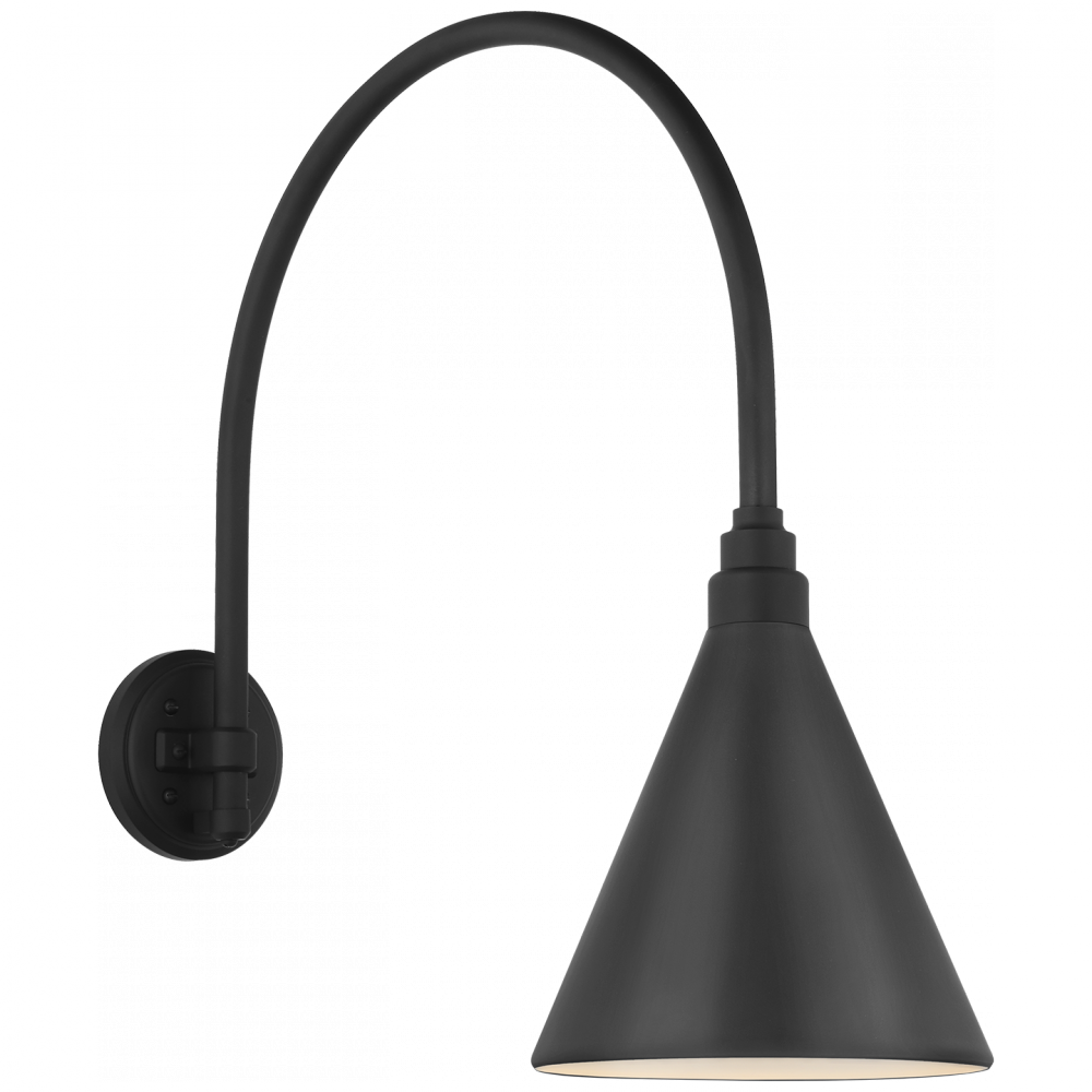 Academy 19.5&#34; Arched Mack Barn Light