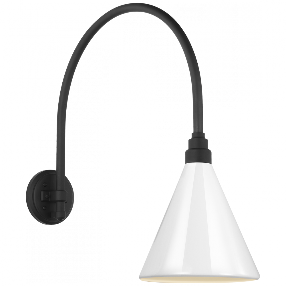 Academy 19.5&#34; Arched Mack Barn Light
