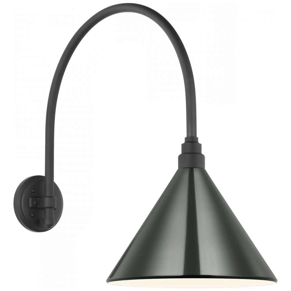 Academy 19.5&#34; Arched Mack Barn Light