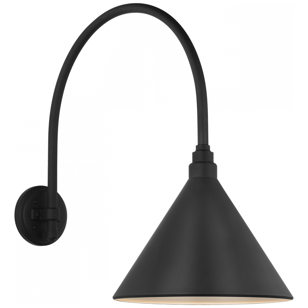 Academy 19.5&#34; Arched Mack Barn Light