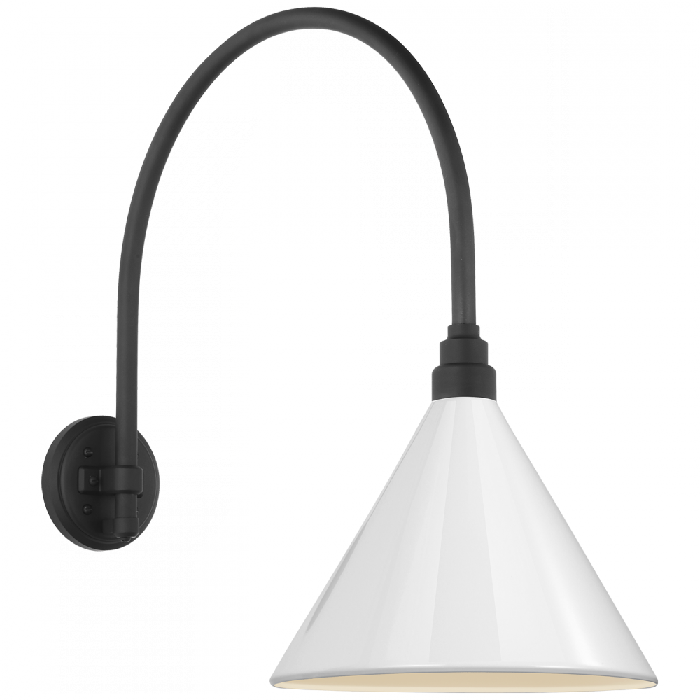 Academy 19.5&#34; Arched Mack Barn Light