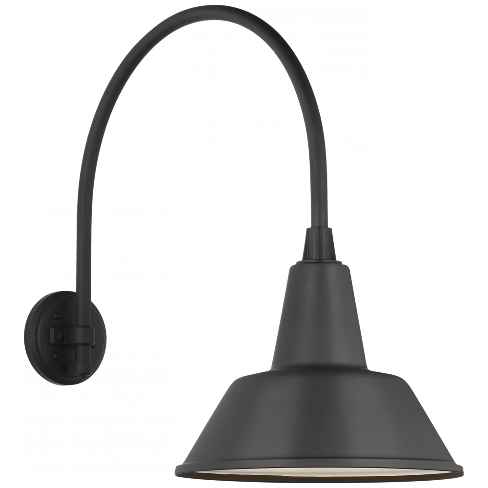 Academy 19.5&#34; Arched Mack Barn Light