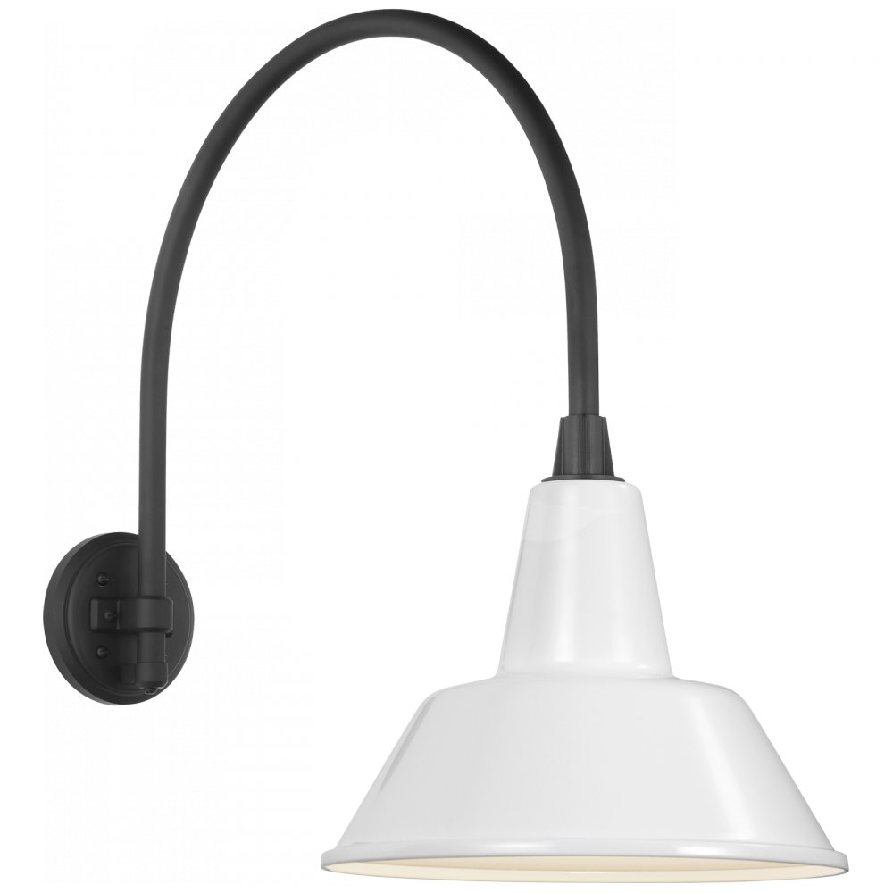 Academy 19.5&#34; Arched Mack Barn Light