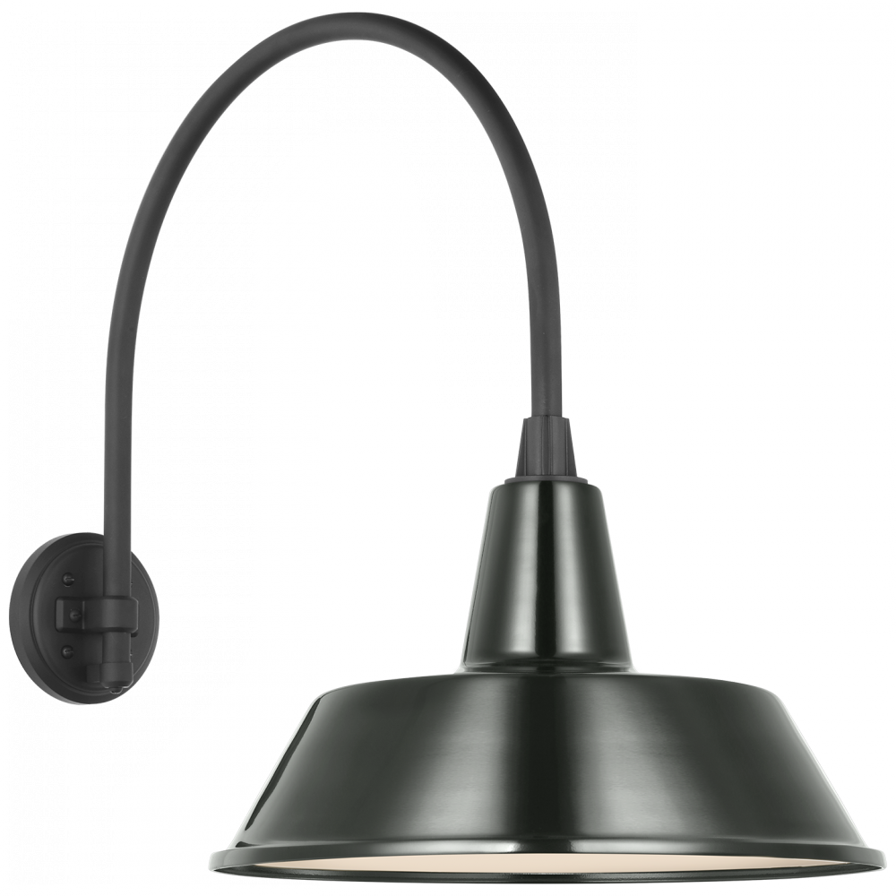 Academy 19.5&#34; Arched Mack Barn Light