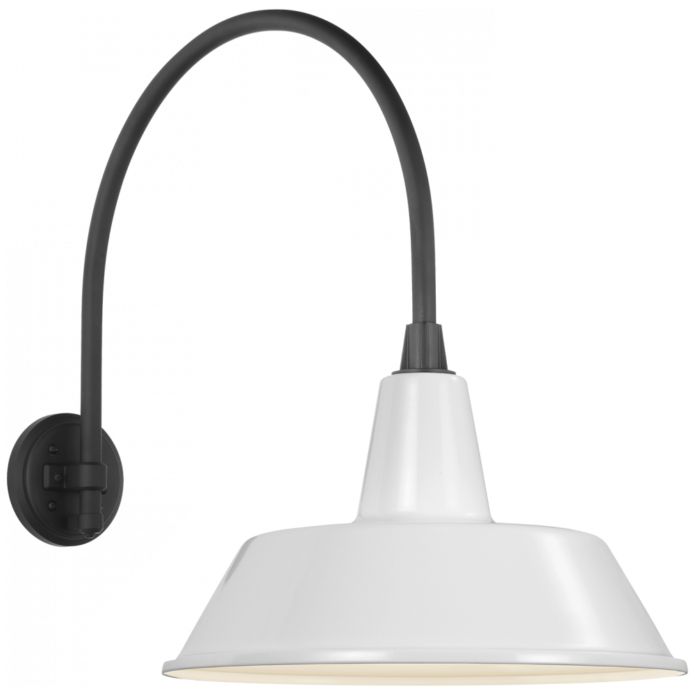 Academy 19.5&#34; Arched Mack Barn Light