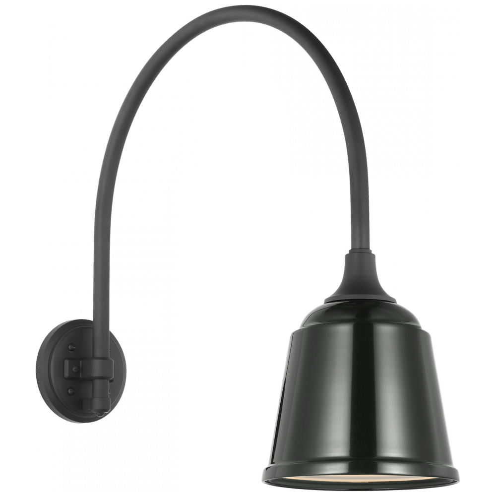 Academy 19.5&#34; Arched Mack Barn Light