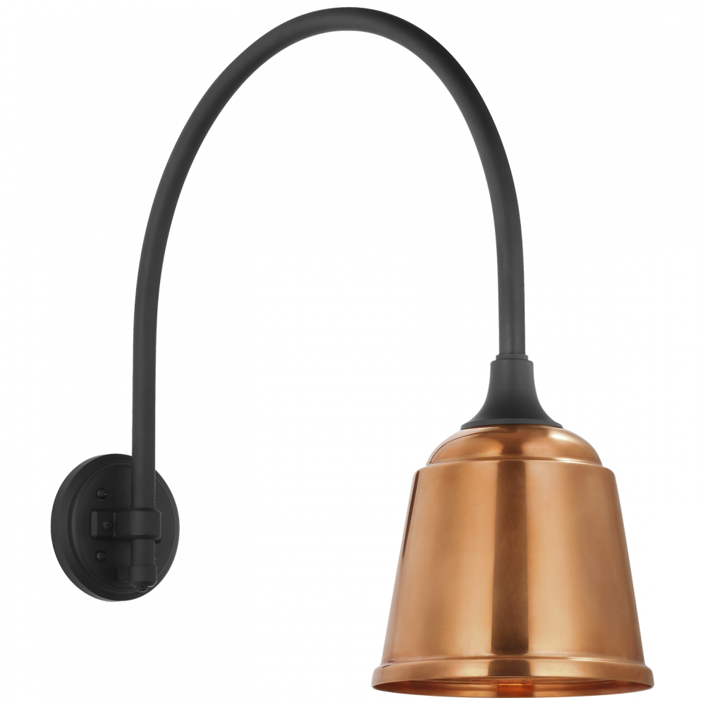 Academy 19.5&#34; Arched Mack Barn Light