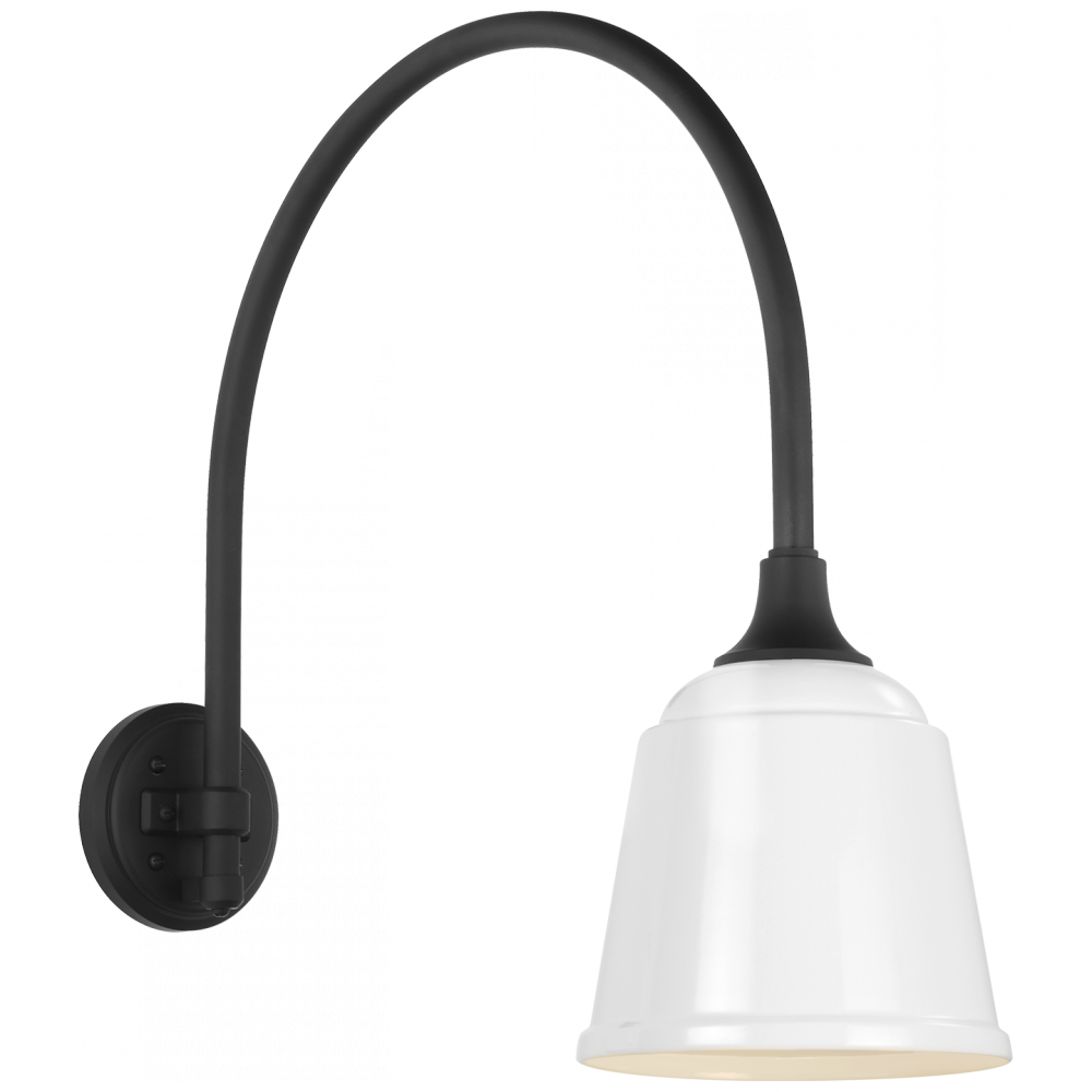 Academy 19.5&#34; Arched Mack Barn Light