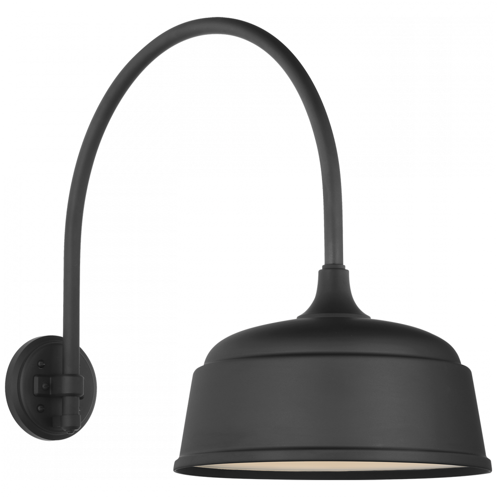 Academy 19.5&#34; Arched Mack Barn Light